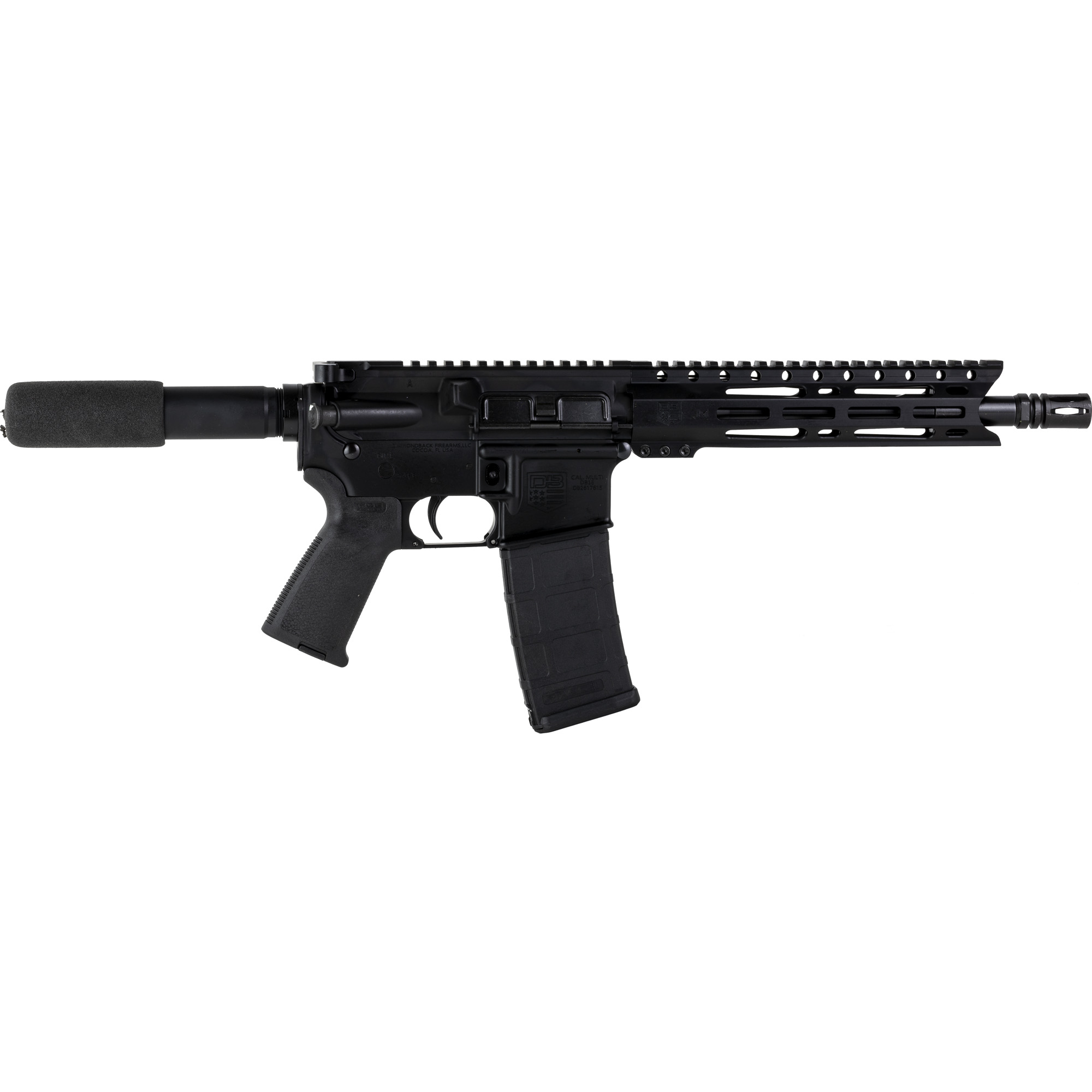 Diamondback Carbon Db15 Pistol 5.56x45mm NATO 10 inch 30 rounds Carbon