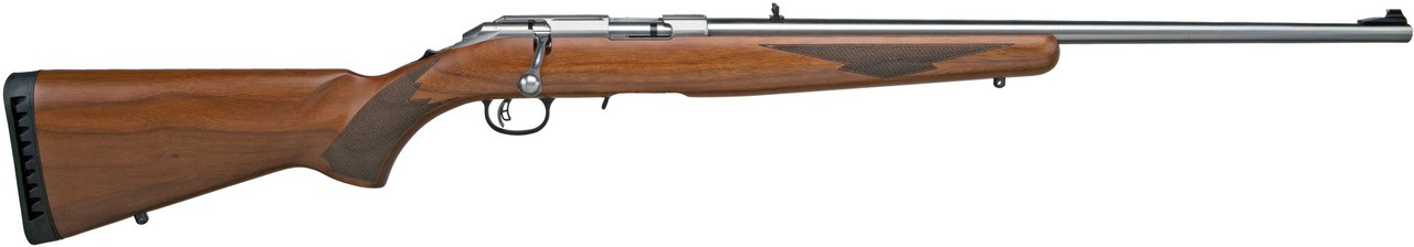 Ruger American Rimfire 22 Long Rifle 22 Inch 10 Rounds Walnut Satin Finish