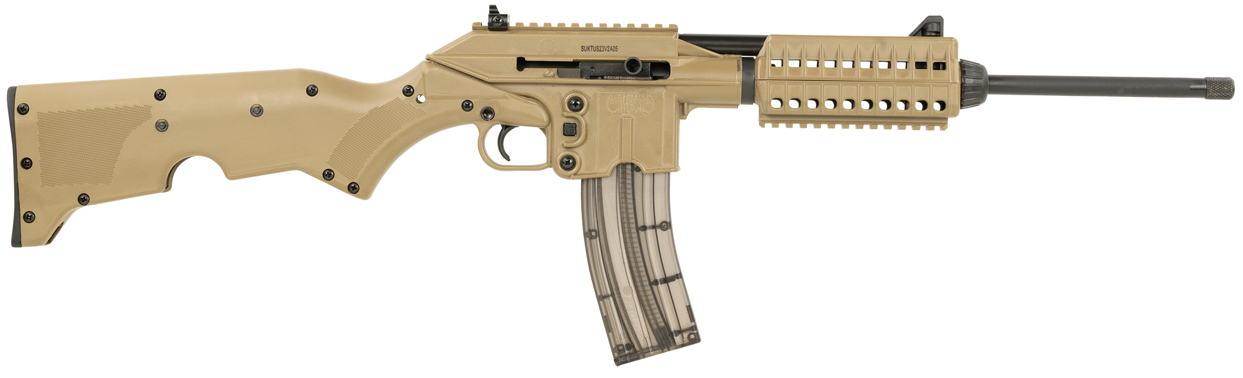 Kel-Tec SU-22CA .22 Long Rifle 16in 10rd Tan