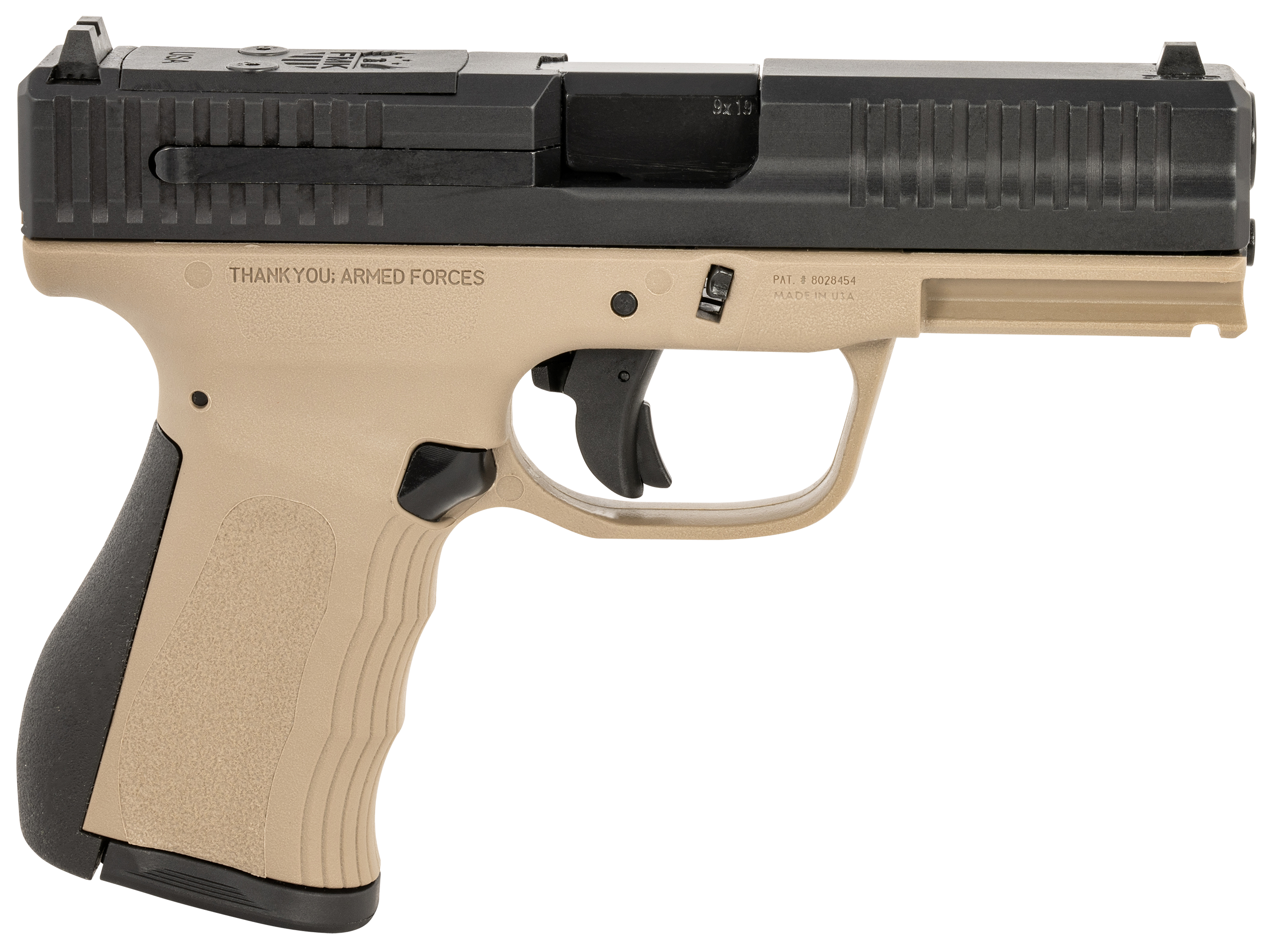 FMK Mach 9 G3 Pistol 9mm Dark Earth 14 Rd.