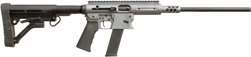 TNW Firearms RXCPLT0009BKGY Aero Survival  9mm Luger 31+1 16.25" Barrel, Aero Gray Metal Finish, Black Collapsible Stock & Polymer Grip Optic Ready