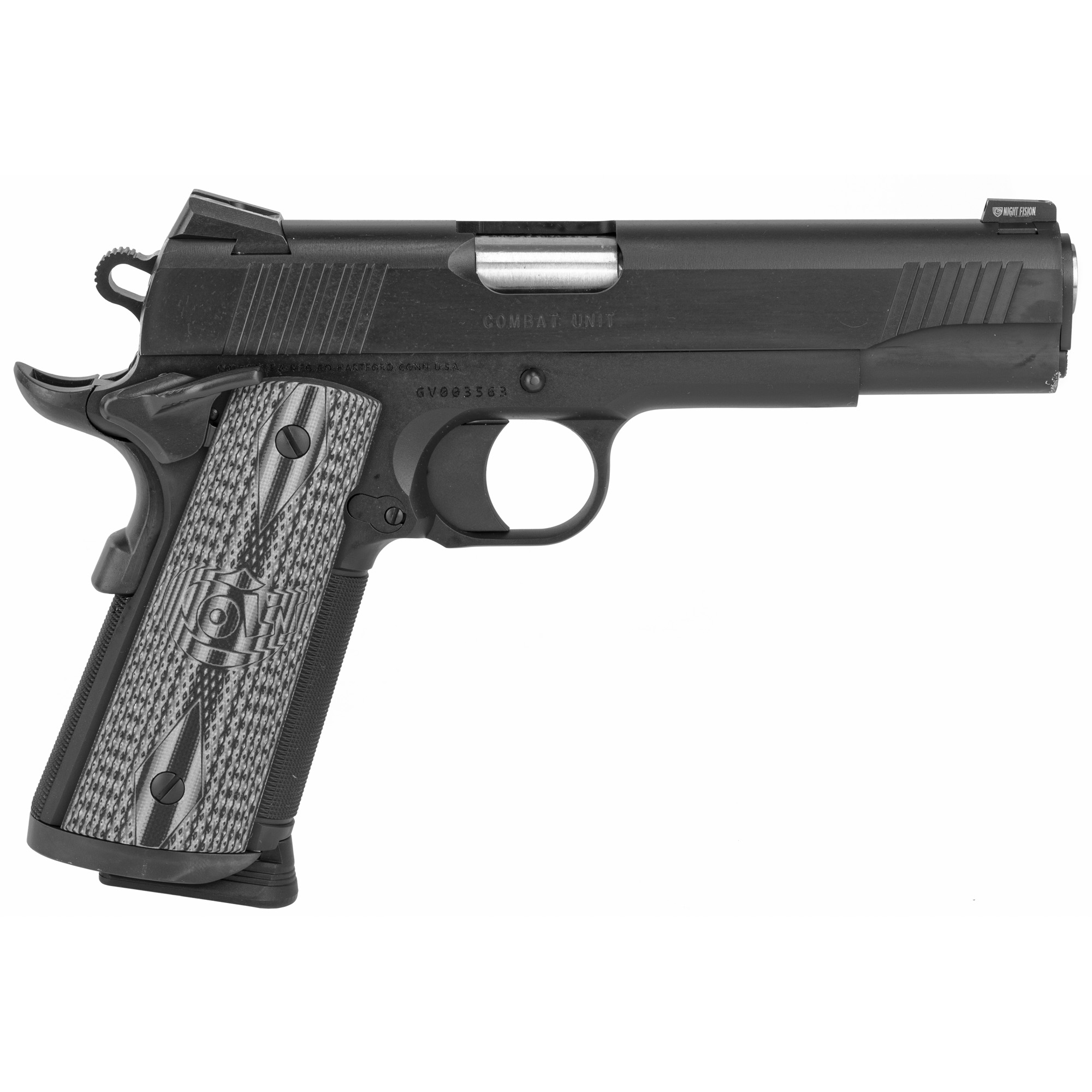 Colt 1911 Ccu 45 Acp 5 in 8 Round Matte Dlc Finish