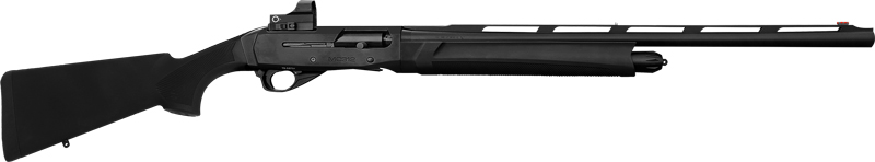 Girsan 390170 MC312 Sport 12 Gauge with 24" Barrel, 3" Chamber, 5+1 Capacity, Black Metal Finish & Black Synthetic Stock Right Hand (Full Size) Includes Red Dot