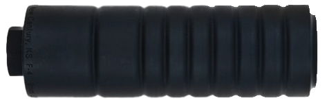 Ab Suppressor 9mm Pcc F4 1/2-28 Dt 4.9