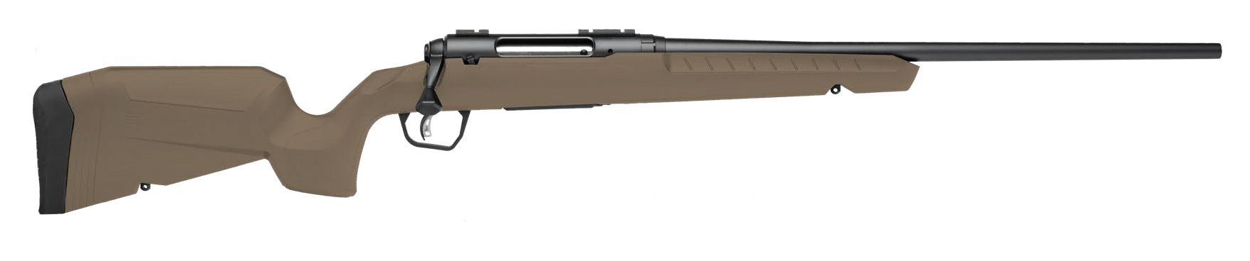 Savage Axis 2 25-06 Rem 22 Inch 4 Rounds Flat Dark Earth Synthetic Stock