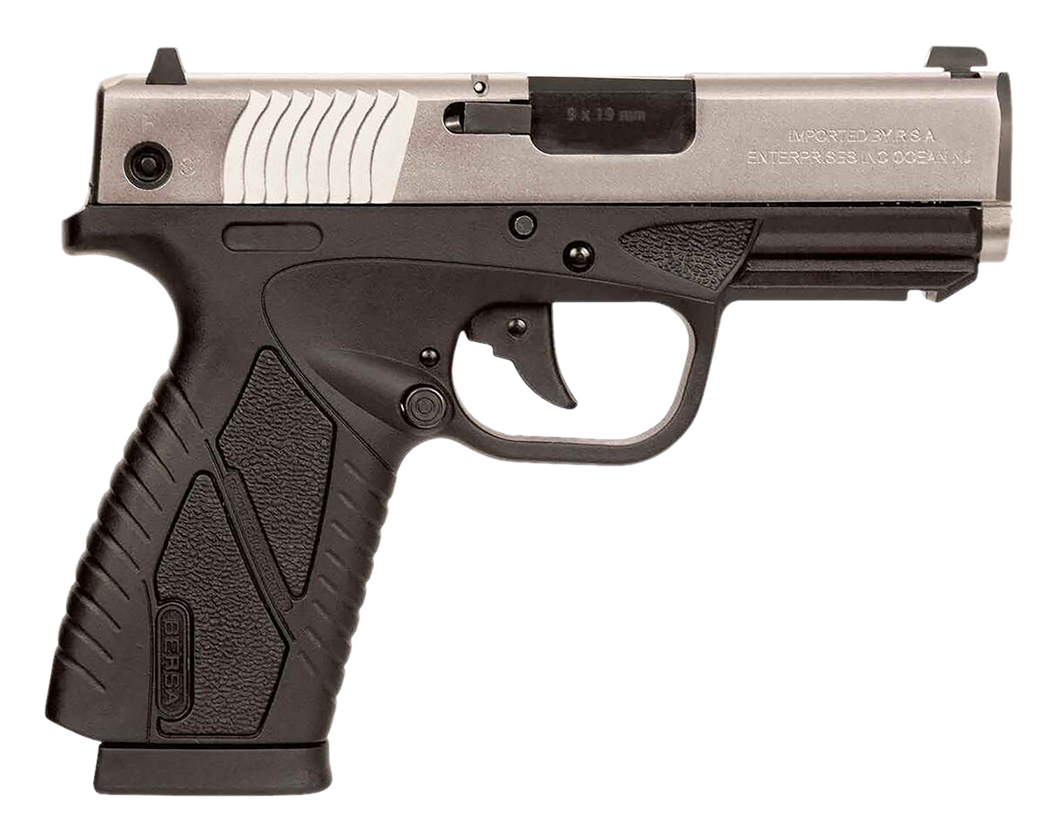 Bersa Bpcc 9mm Luger, 3.2in. Barrel, 8rd - Gray (BP9SPGCC)