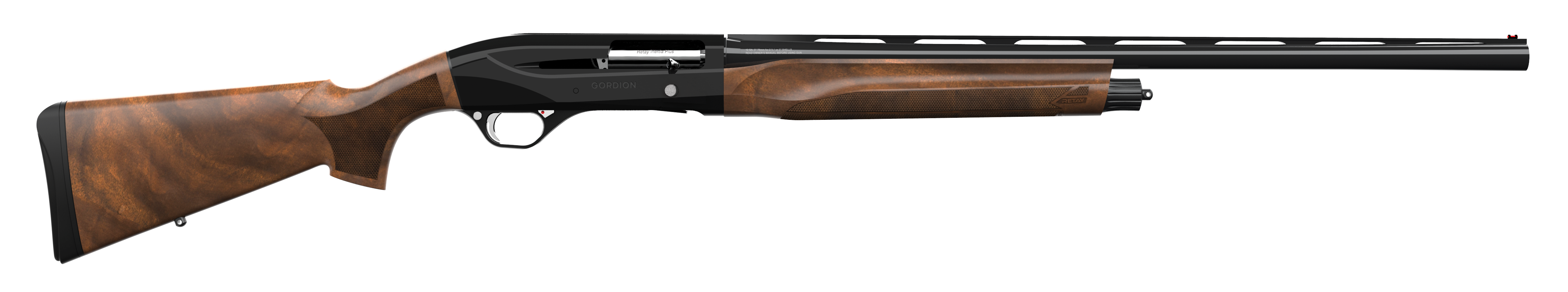 Retay Gordion Upland 12 Gauge 26" 4+1 Capacity Polished Jet Metal Finish