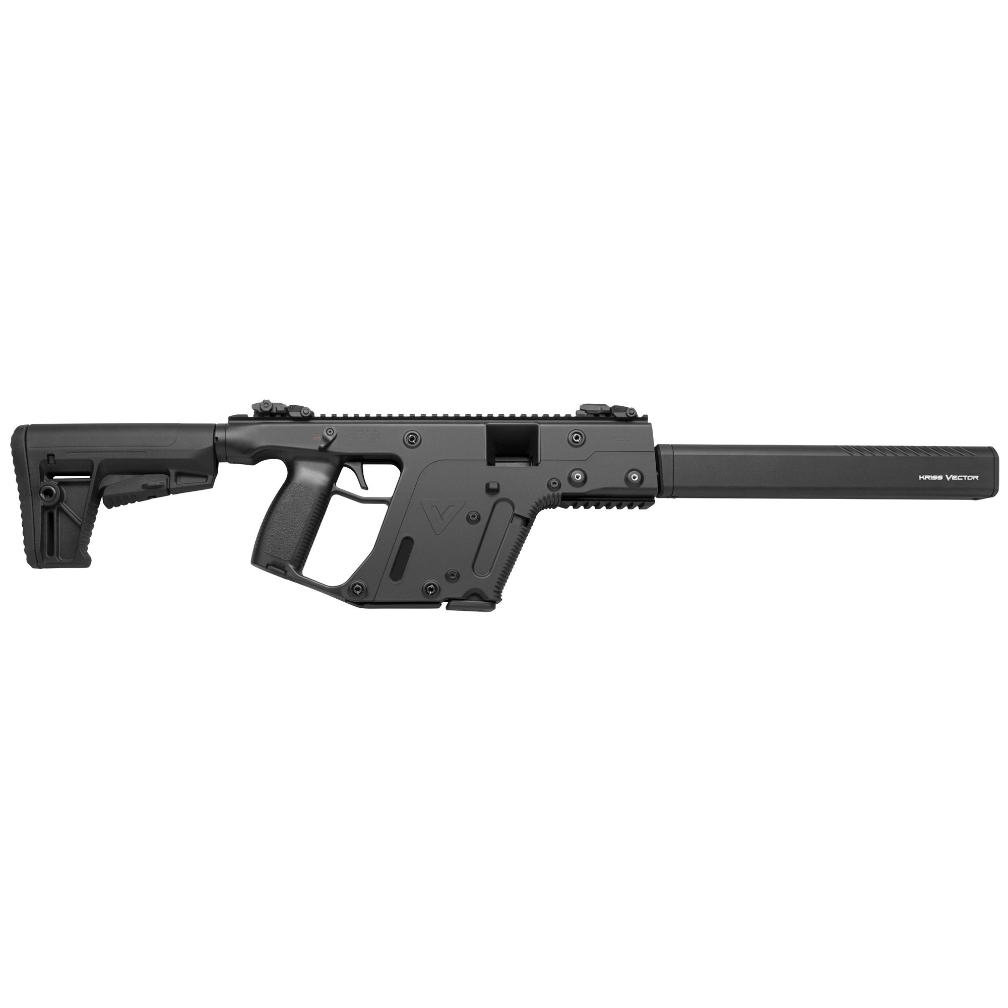 Kriss USA KV45CBL20 Vector CRB Gen2 45 ACP 30+1 16" Black Chrome Moly Barrel, Black Polymer Receiver, Black Synthetic 6 Position Collapsible Stock, Black Polymer Grip, Glock Compatible