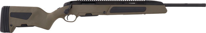 Steyr Arms 263473E Scout  6.5 Creedmoor 5+1 19" Fluted/Threaded, Black Barrel/Rec, OD Green Stock, Integrated Base