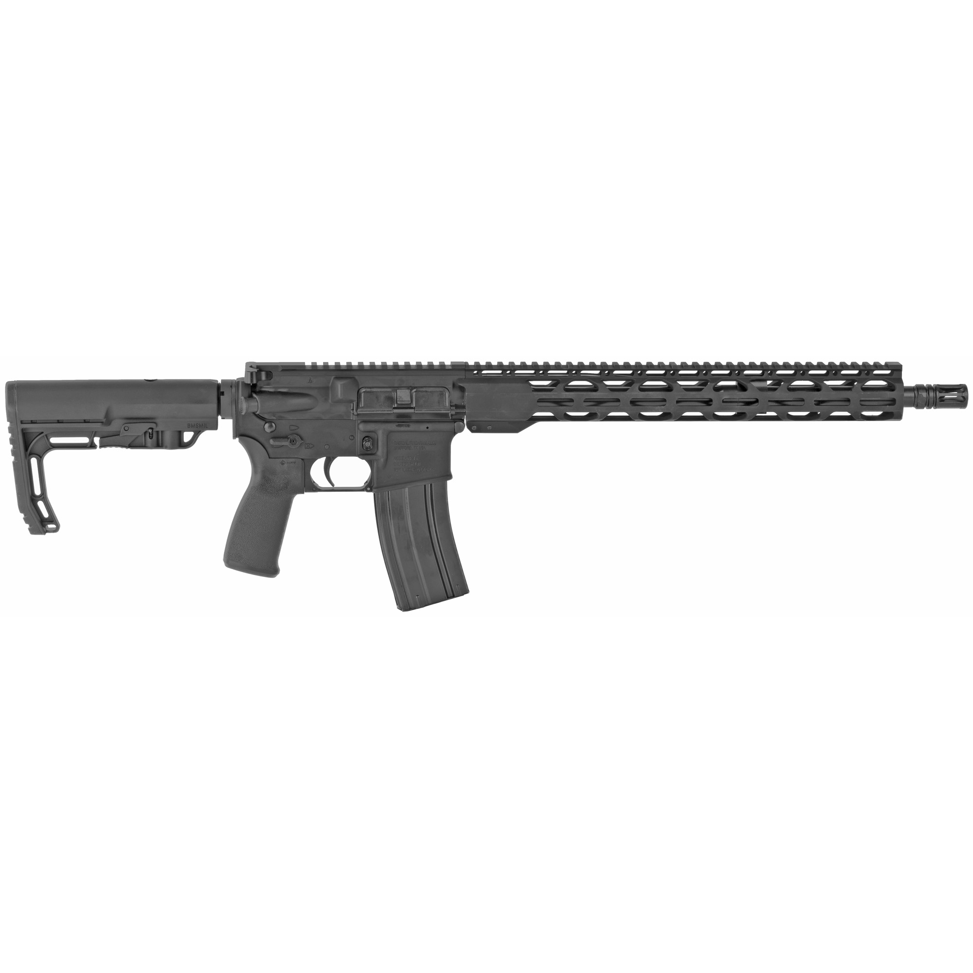 Radical Firearms  AR-15 RPR 5.56x45mm NATO 16" 30+1 Black Melonite Black 6 Position MFT Minimalist Stock Black MFT EPG 16 Grip Right Hand