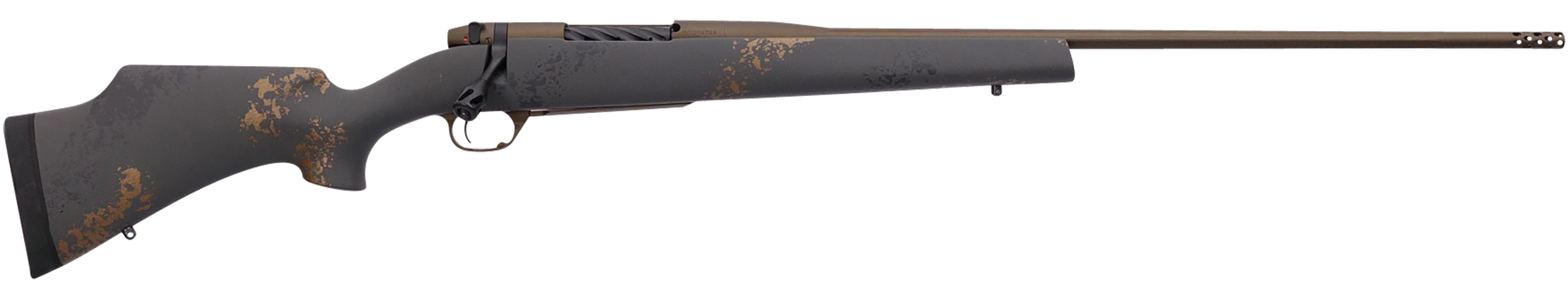 Weatherby Mark V Camilla 240 Weatherby Magnum 24 Inch Barrel 4 Rounds Midnight Bronze Cerakote