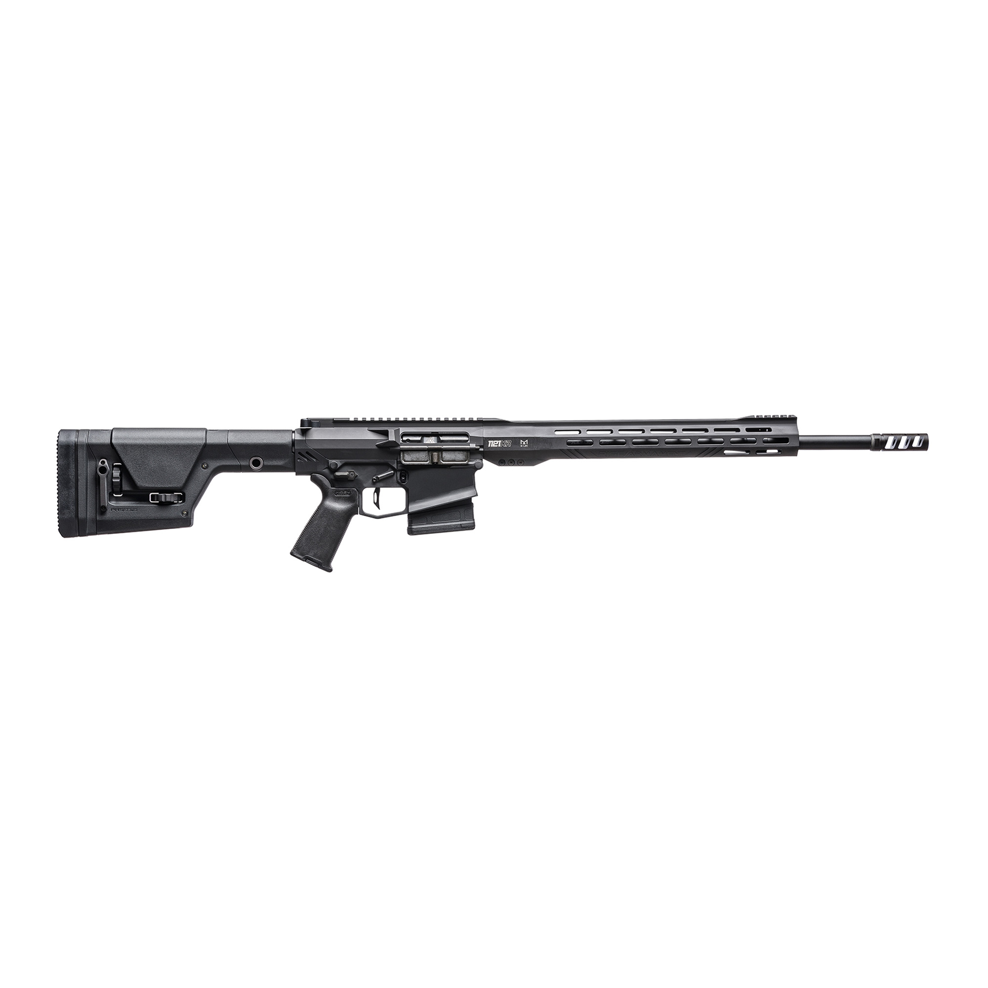 Rise Armament RA1121652BLK 1121XR  6.5 Creedmoor 22" 20+1 Black Cerakote Adjustable Magpul PRS Stock