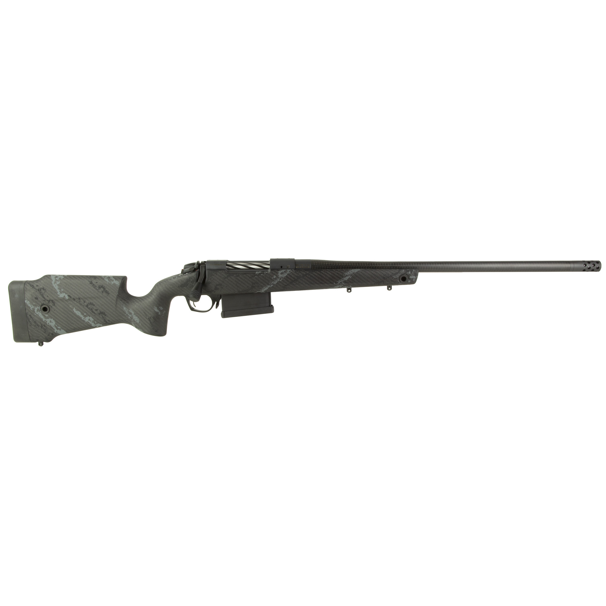 Bergara B-14 Carbon Crest 300 Winchester Magnum 22 in 5 Rounds Sniper Grey Cerakote