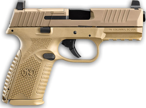 Fn 509M Mrd 9mm Luger 4 inch 10+1 Flat Dark Earth Optic Ready
