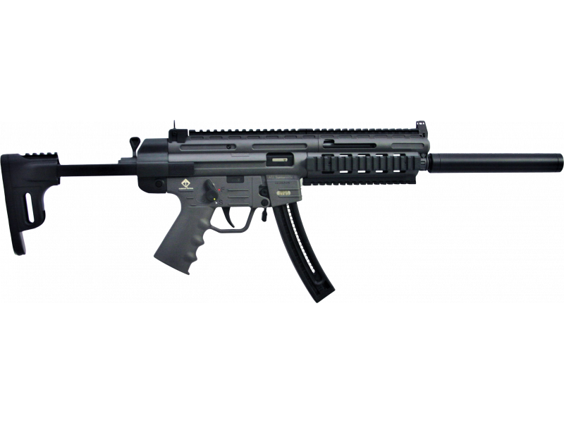 ATI GSG-16 Carbine - Smoke Grey | .22LR | 16.25" Barrel | 22rd | Faux Suppressor