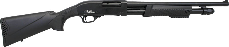 Iver Johnson PAS 12 12GA, 18.5in. Barrel, 5rd - Black (PAS12)