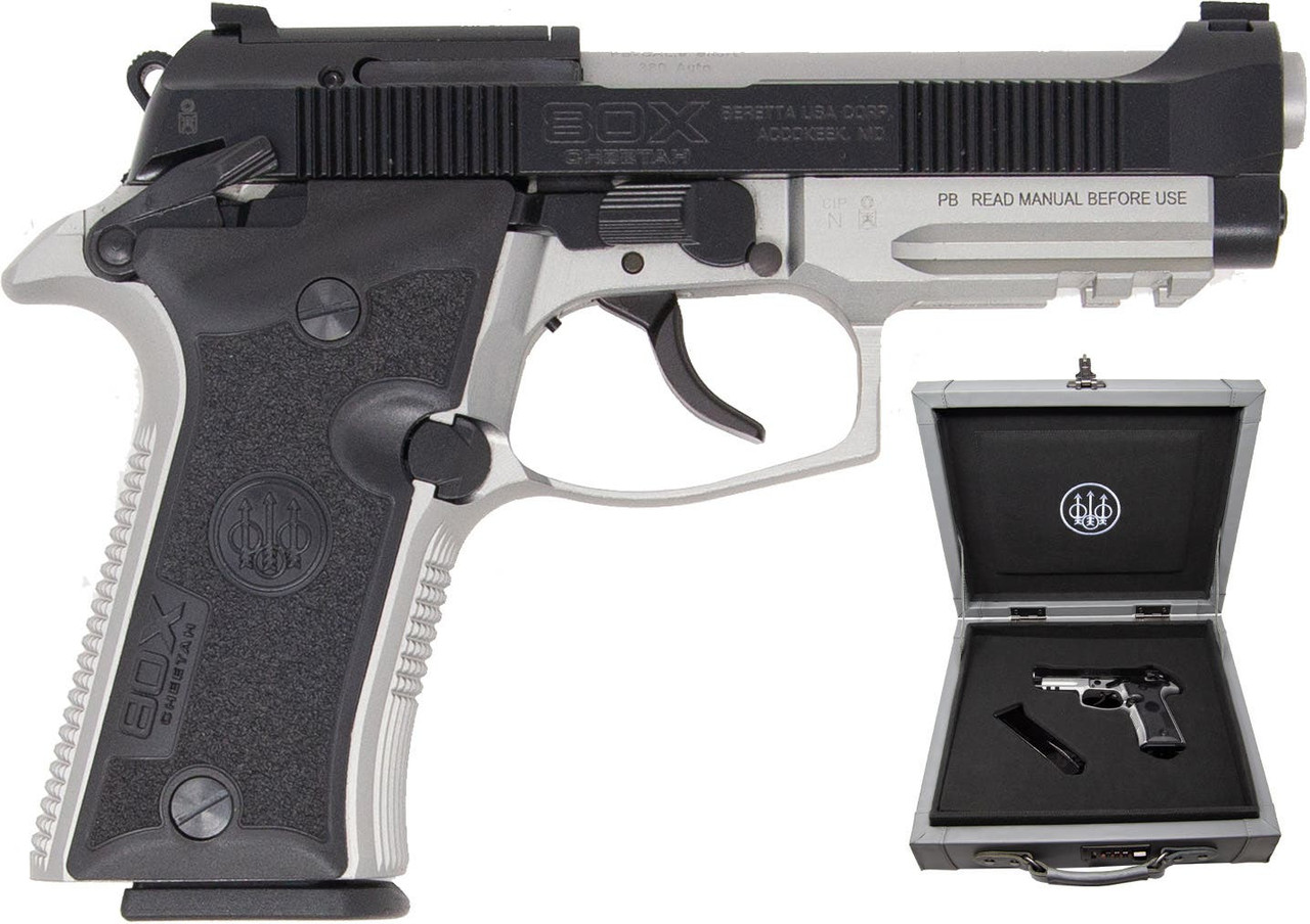 Beretta 80x Cheetah 380 ACP 3.9 Inch 13 Round Gray Semi Auto Pistol