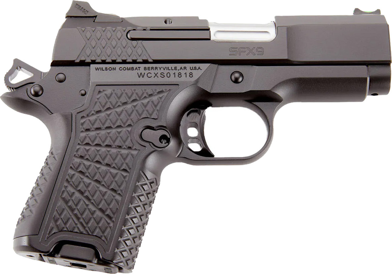 Wilson Combat SFX9SC3 9mm Luger 3.25 Inch 15 Rounds DLC Finish