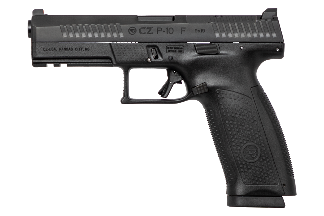 CZ P-10 F 9mm Luger 4.5 Inch Barrel 19rd Optics Ready Black Finish