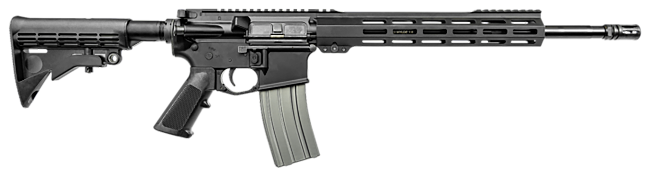 UnBranded AR 223WYFS0000  UAR-F 223 Wylde 30+1 16" Barrel, Black Nitride Metal Finish, Black Collapsible Stock, Textured Black Polymer Grip
