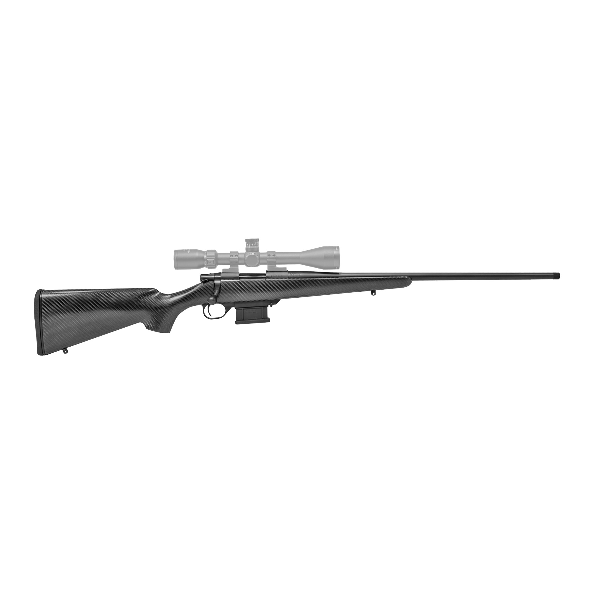 Howa M1500 Mini Action Carbon Stalker Rifle 223 Rem. 22 in. Carbon Fiber