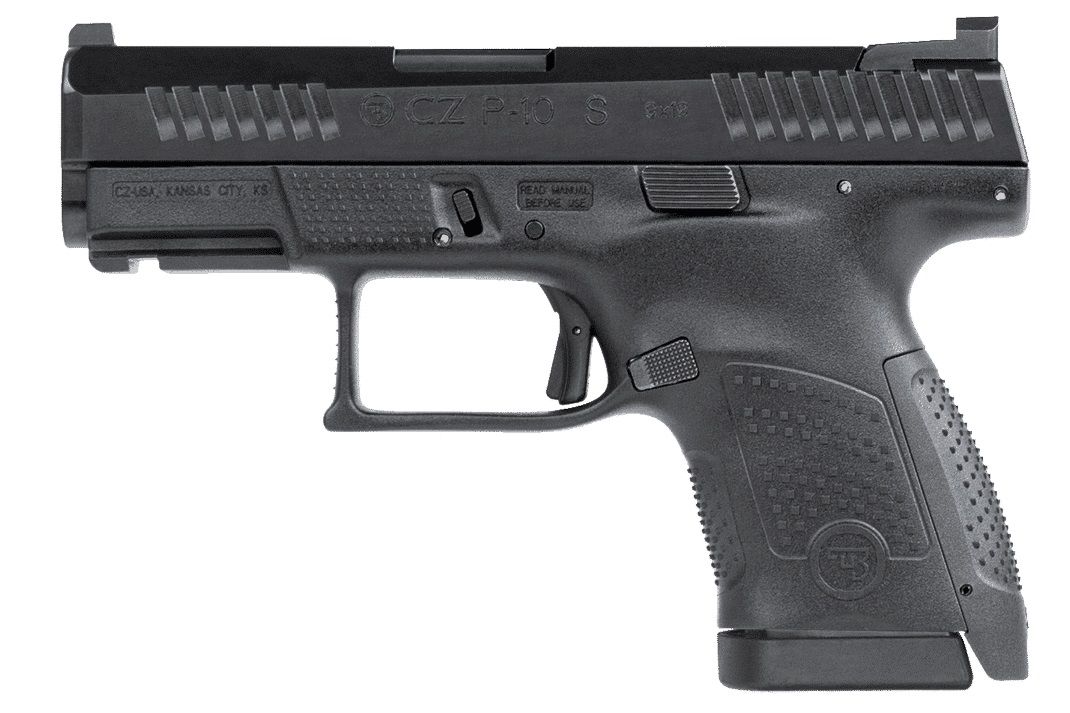 CZ P-10 S 9mm 3.5in 10rd Black Nitride Barrel Luminescent Sight Czech-made