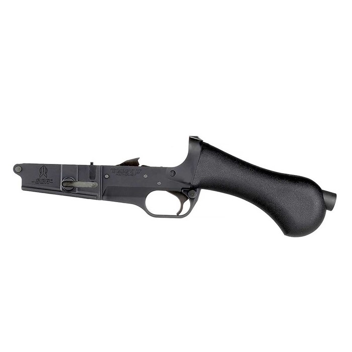SCR PISTOL LOWER RECEIVER 5.56MM BLACK W/ BOLT CARRIER
