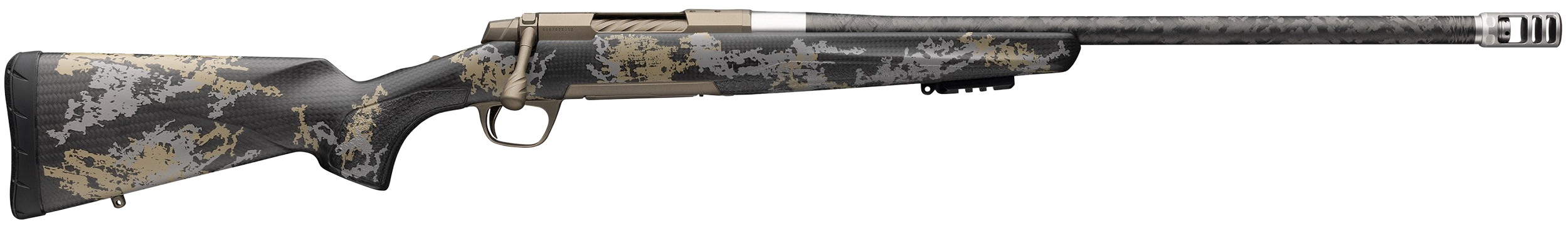 Browning X?Bolt 2 6.5 PRC 24 Inch 3 Round Stainless Steel Carbon Fiber Sapphire Smoke