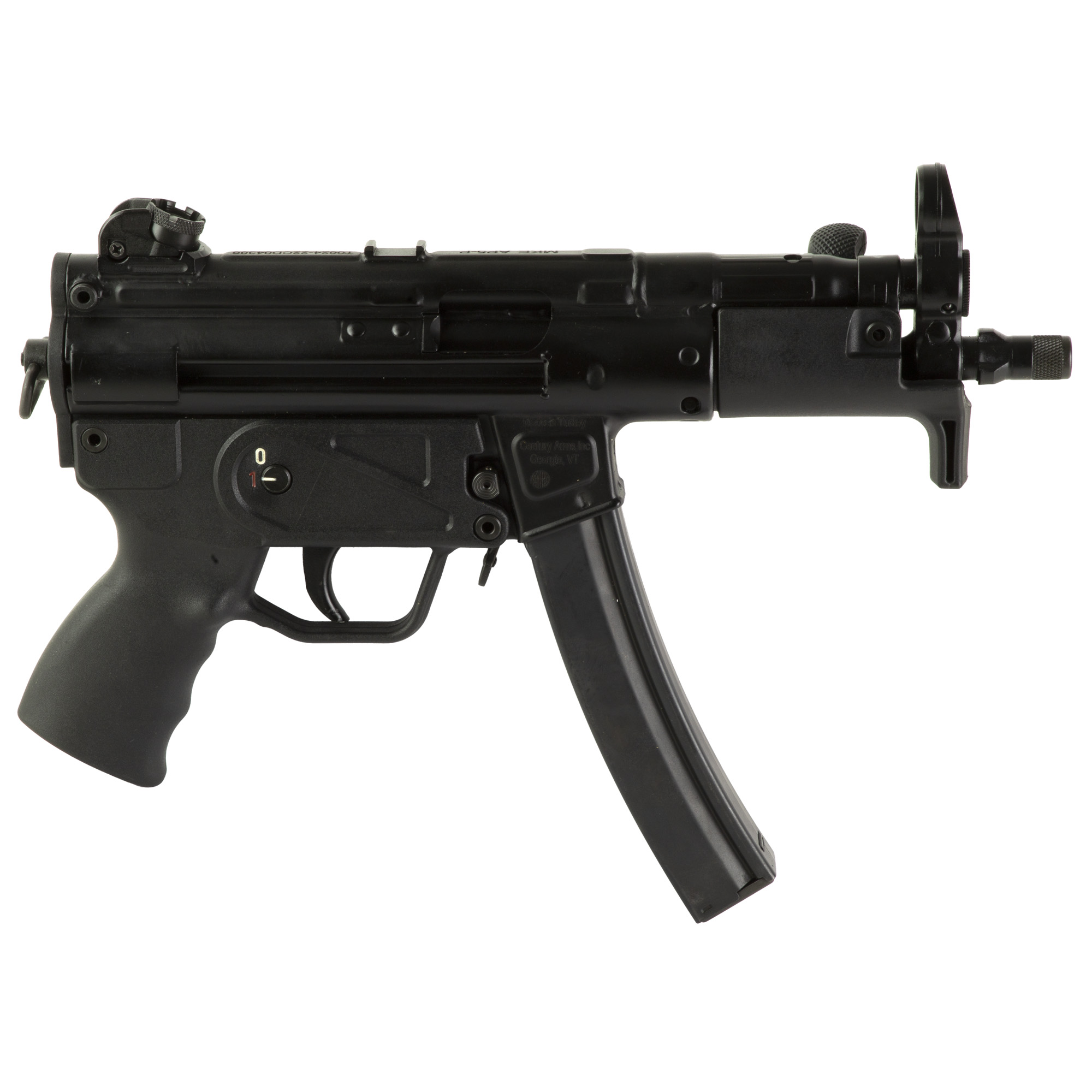 Century Arms AP5 P Core 9mm Luger 5.75" Threaded Barrel 30 Rounds Matte Finish