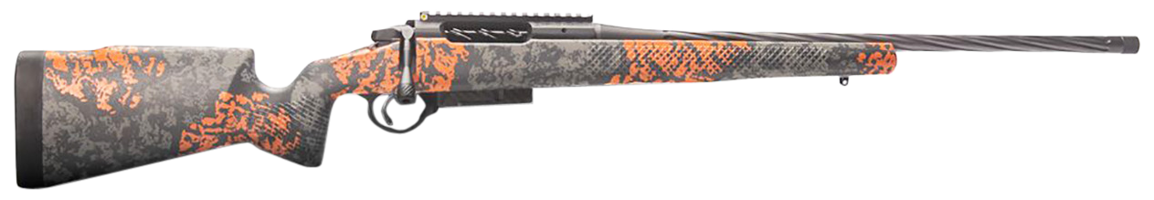 Seekins Precision 0011710079US Havak Element  300 Win Mag 3+1 22" Fluted, Black Barrel/Rec, Urban Shadow Camo Synthetic Stock, Scope Mount