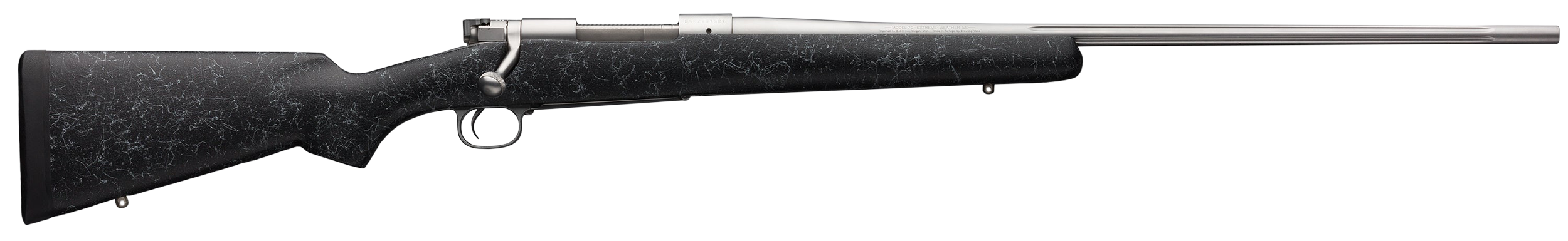 Winchester Model 70 Extreme Weather 7mm-08 Remington 22" 5 Rounds Gray Webbing Stainless