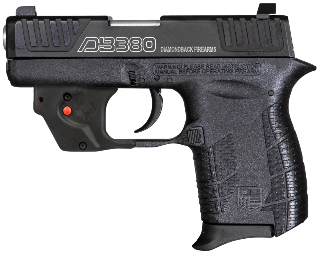Diamondback DB380 Gen4 380 ACP 2.8" 6+1 Mint Polymer w Viridian Laser