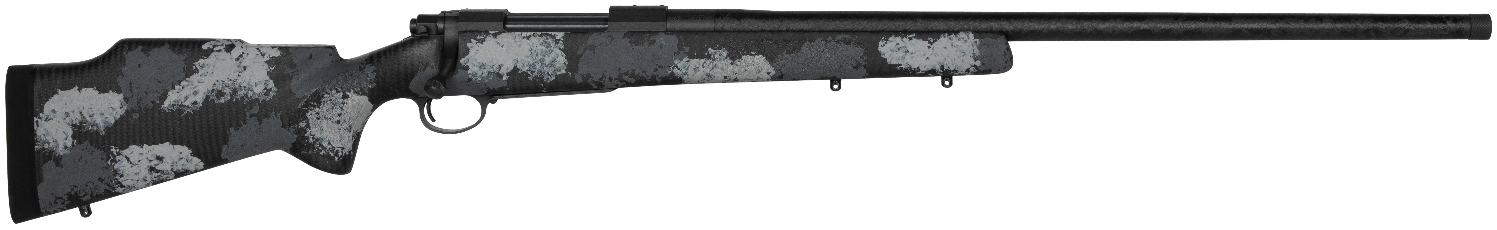 Nosler M48 Long Range 28 Nosler 26 inch 3+1 Sniper Gray Cerakote Midnight Camo