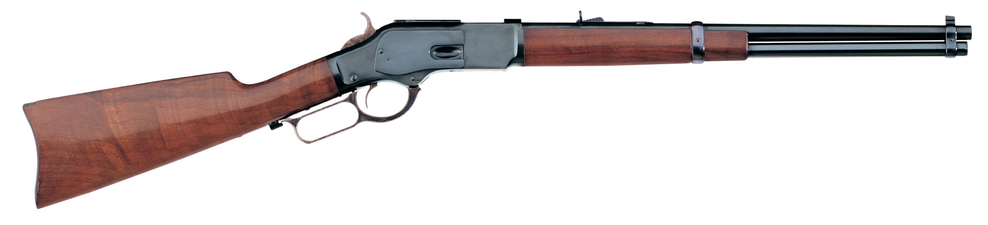 Taylors & Company 550282 1873 Carbine 357 Mag Caliber with 10+1 Capacity, 19" Blued Barrel, Color Case Hardened Metal Finish & Walnut Stock (Full Size)