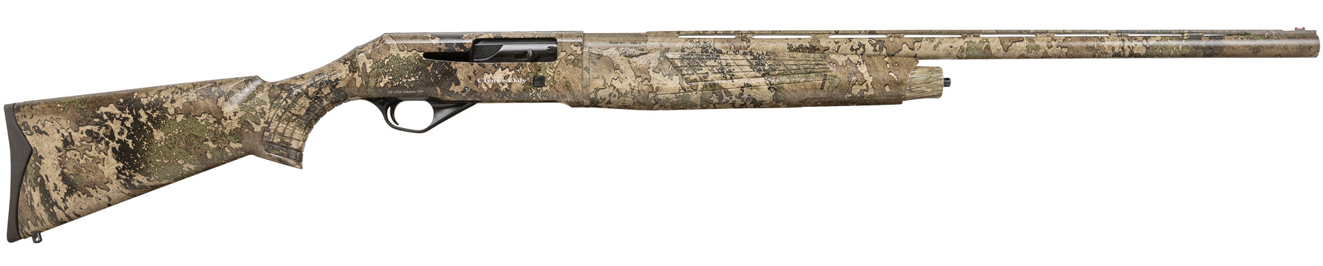 Charles Daly 601 12 Gauge 28 Inch 4 Rounds TrueTimber Strata Camo