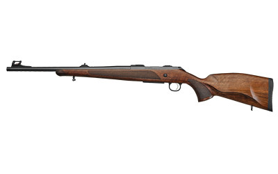 CZ 600 Lux 300 Winchester Magnum 24 in 3+1 Threaded Barrel Walnut Finish