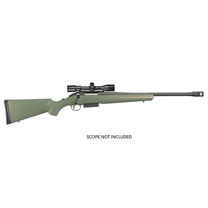 Ruger American Ranch 450 Bushmaster 18 Inch 3 Round Green