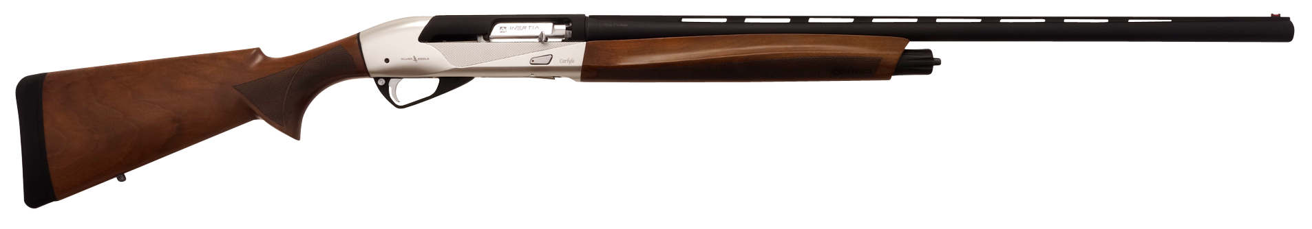TR Imports Carlyle 12GA, 28in. Barrel, 4rd, Wood Stock & Forend - Gray (CAR1228SLVR)