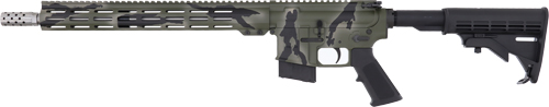Great Lake Firearms GLFA GL15 Rifle 400 Legend 16 Inch 5 Rounds Pursuit Green Camouflage