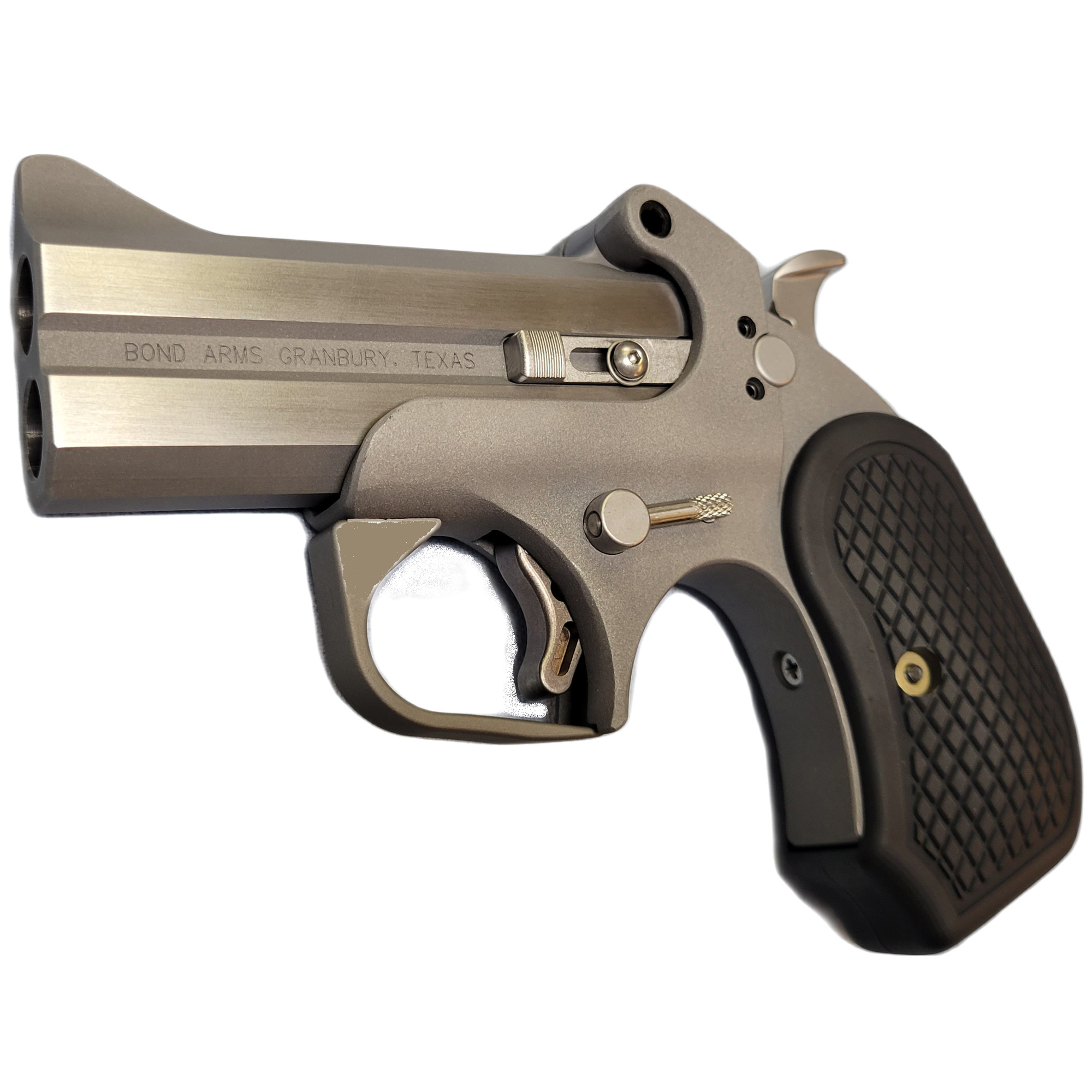 Bond Arms BARWXL Rowdy XL  45 Colt (LC) .410 2rd Shot 3.50" Matte Stainless Steel Frame Black Extended B6 Resin Grips