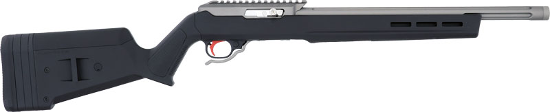 Tactical Solutions ATEGMGBMBLK X-Ring VR 22 LR 10+1 16.50" Gunmetal Gray Target Crown Barrel, Gun Metal Gray w/ Attached Scope Rail Receiver, Black Magpul X-22 Hunter Stock, Ambidextrous