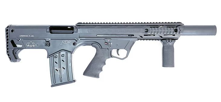 Black Aces Pro Series Bullpup Semi-Auto Shotgun - Black | 12ga | 18.5" Barrel | Barrel Shroud