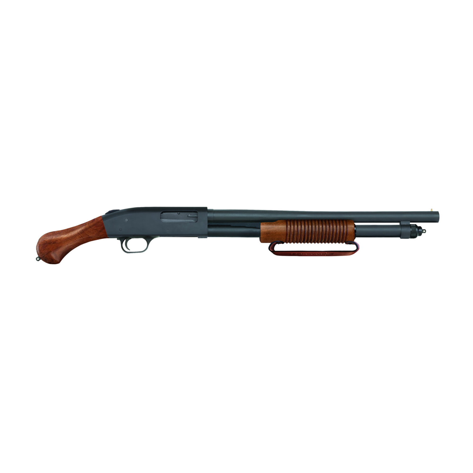 Mossberg 590 Nightstick 12 Gauge 18.5in 6 Rounds Wood Raptor Grip Matte Finish