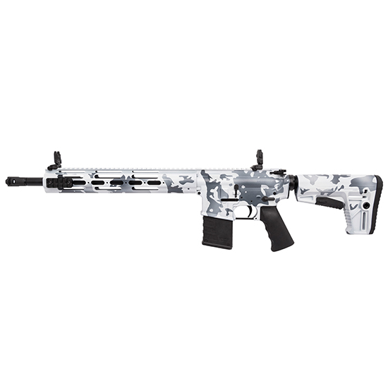Kriss DMK22C 22 Long Rifle 16 in 10 Rounds Camo White Nitride