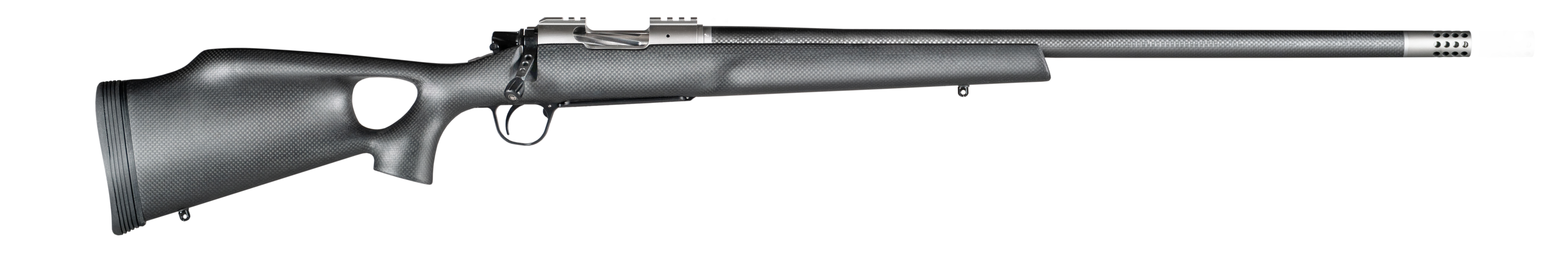 Christensen Arms CA10269H14225 Summit TI  Full Size 6.5 Creedmoor 4+1, 24" Natural Titanium Steel Threaded Barrel, Natural Titanium Aluminum Receiver, Natural Carbon Fiber Fixed Thumbhole Stock