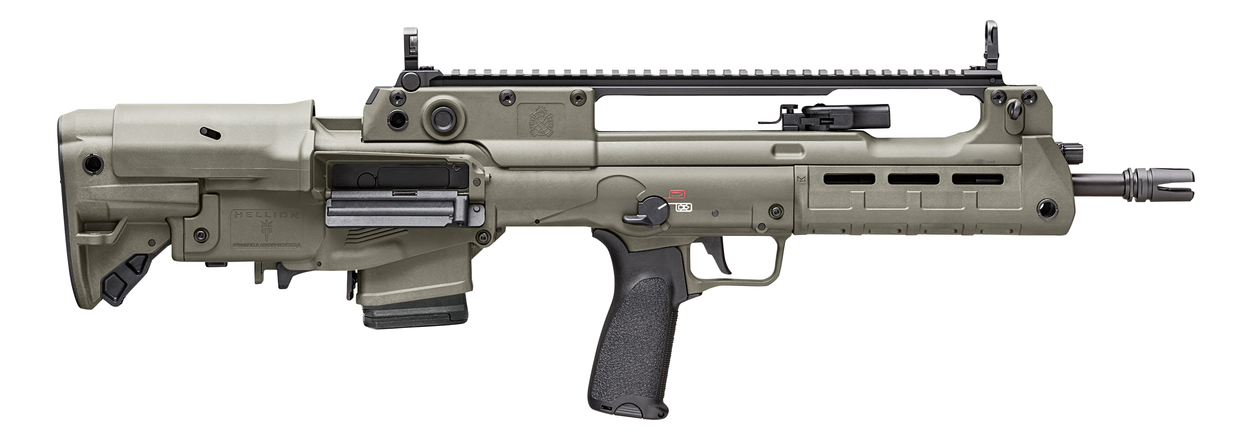 Springfield Armory Hellion 5.56 NATO 16 Inch 10 Round OD Green