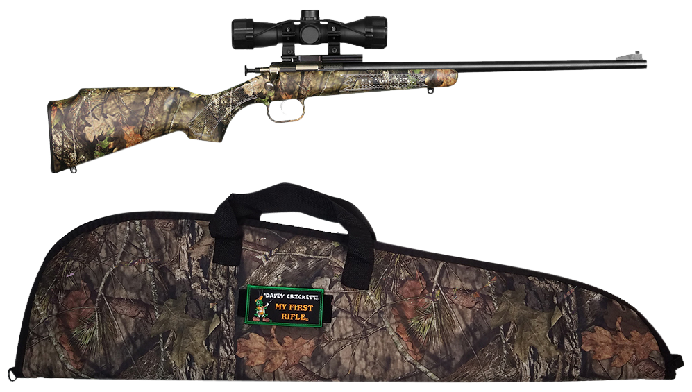 Keystone Crickett Package Rifle 22 LR 16 in. Moss Oak Break Up with Scope