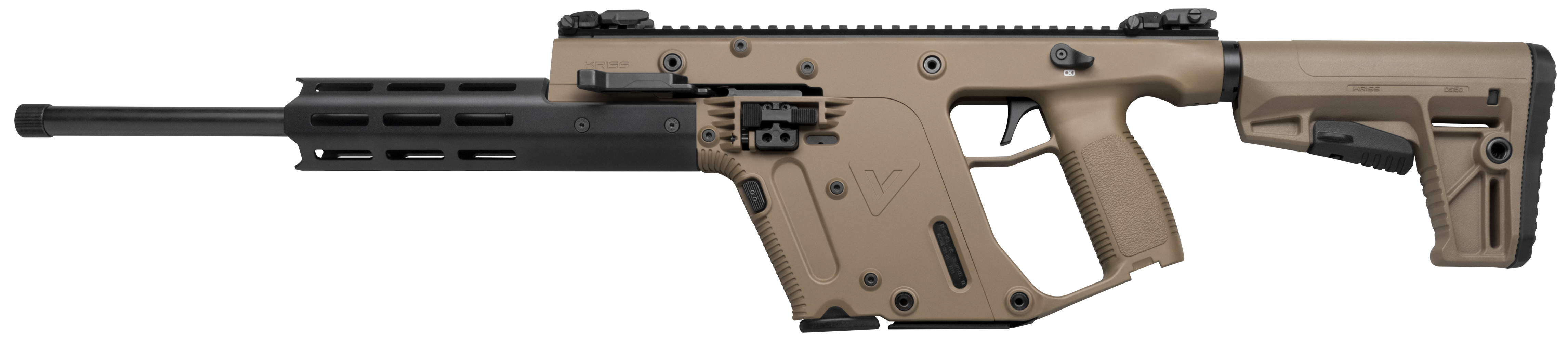 Kriss Vector CRB G2 22 Long Rifle 16in 10rd Flat Dark Earth FDE