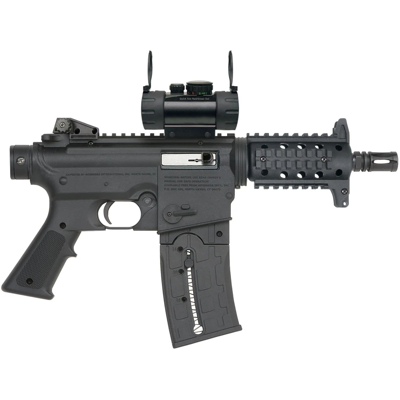 Mossberg MII 715P 22 Long Rifle 6 Inch 25 Rounds Blue Synthetic Pistol Grip
