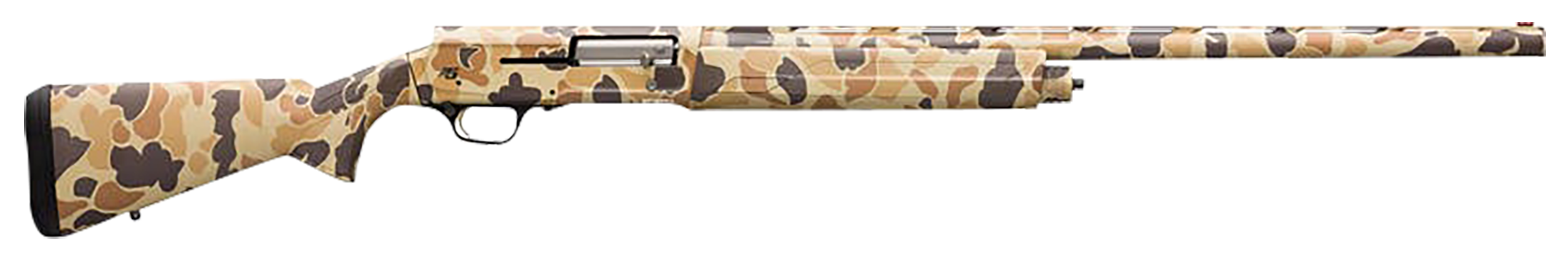Browning A5 12 Gauge 26 Inch 4 Round Vintage Tan Camo Textured Synthetic Stock